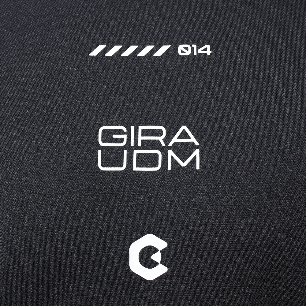 ジローム（GIRAUDM）（メンズ）ドライプラス メッシュ 半袖Tシャツ CT4S0024-TR863-GRES BLK
