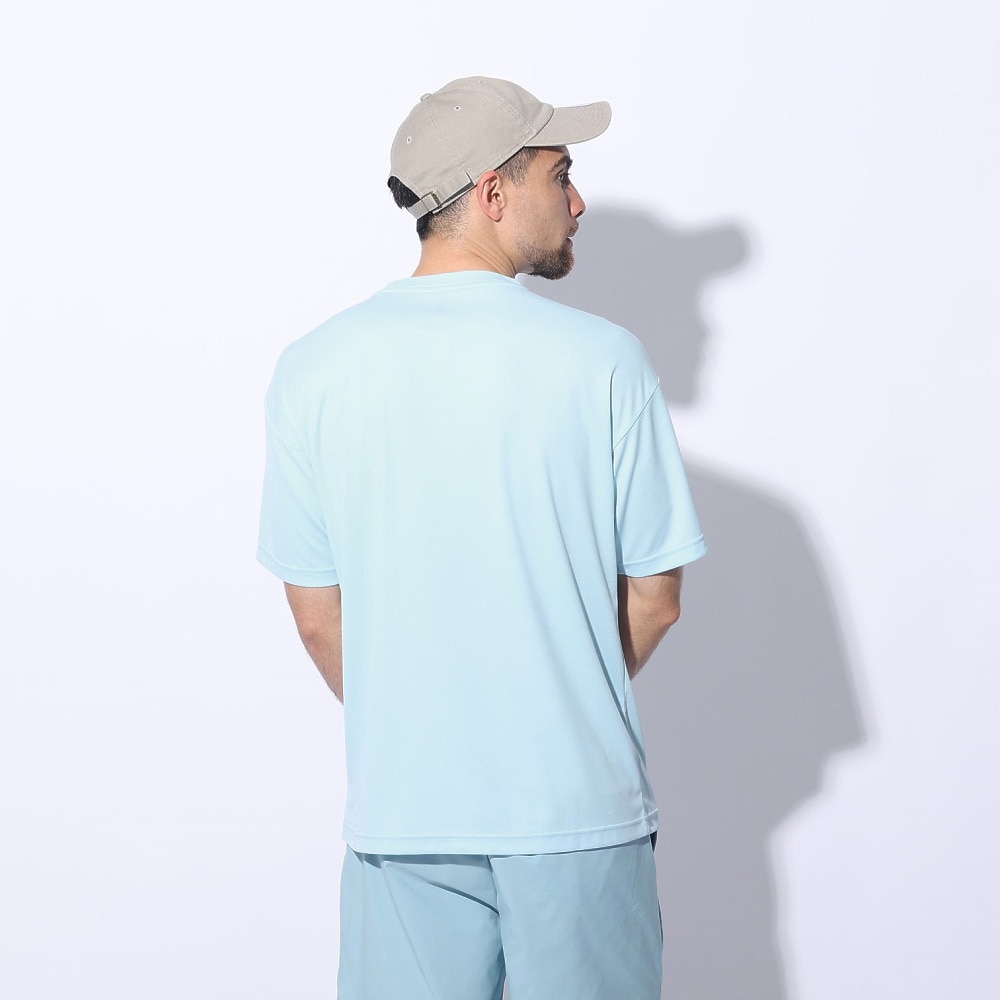ジローム（GIRAUDM）（メンズ）ドライプラス メッシュ 半袖Tシャツ CT4S0024-TR863-GRES LBLU