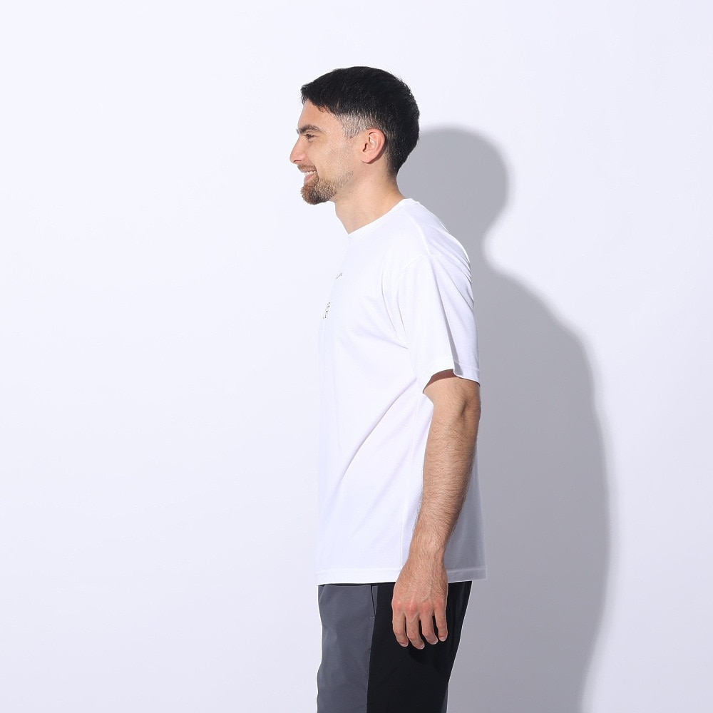 ジローム（GIRAUDM）（メンズ）ドライプラス メッシュ 半袖Tシャツ CT4S0024-TR863-GRES WHT