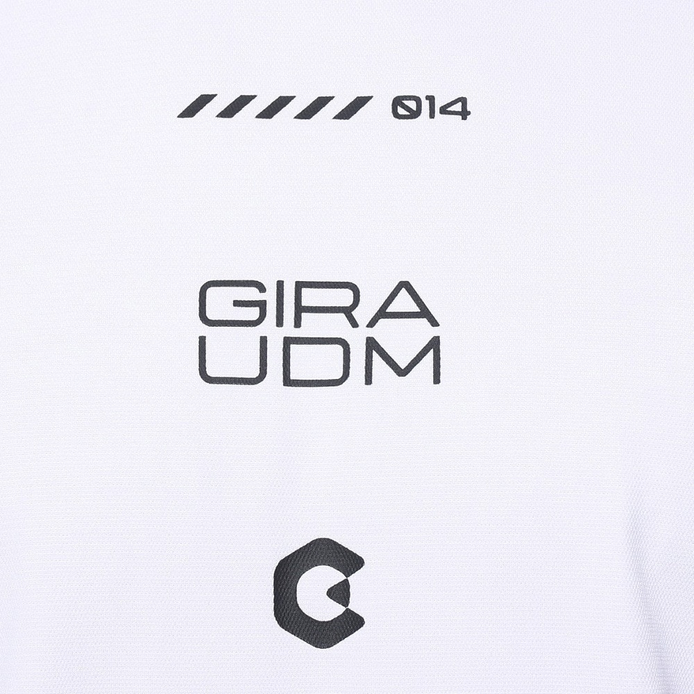 ジローム（GIRAUDM）（メンズ）ドライプラス メッシュ 半袖Tシャツ CT4S0024-TR863-GRES WHT