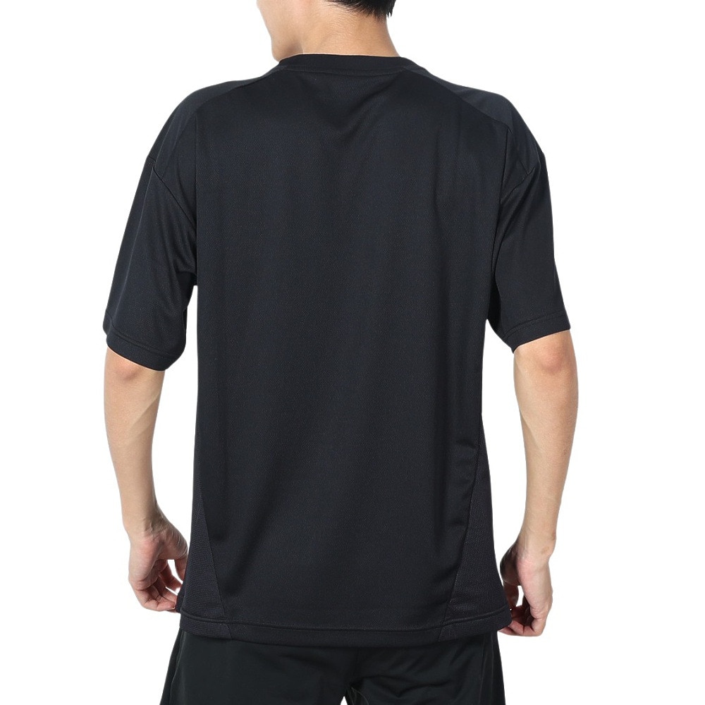 ジローム（GIRAUDM）（メンズ）ドライプラスクール シャインブロック メッシュ 半袖Tシャツ CT4S0025-TR863-GRES BLK