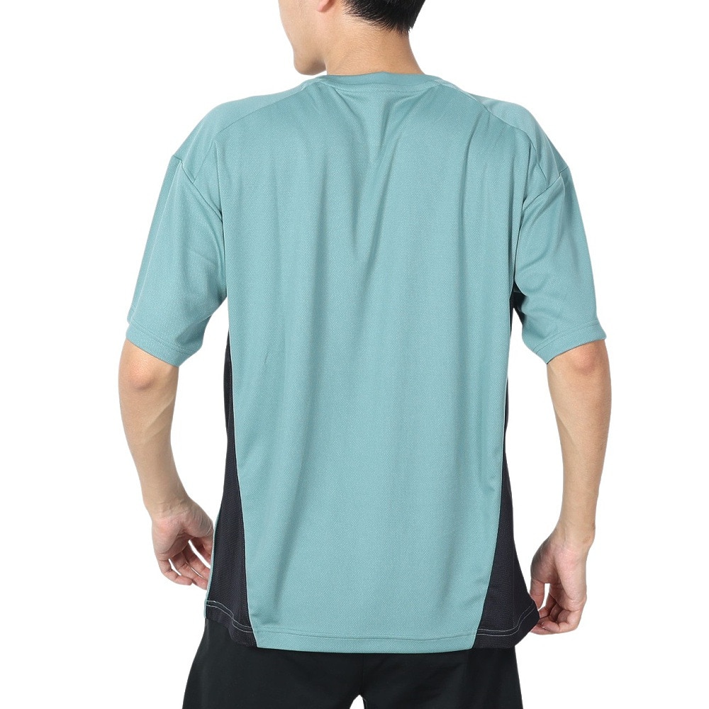 ジローム（GIRAUDM）（メンズ）ドライプラスクール シャインブロック メッシュ 半袖Tシャツ CT4S0025-TR863-GRES GRN