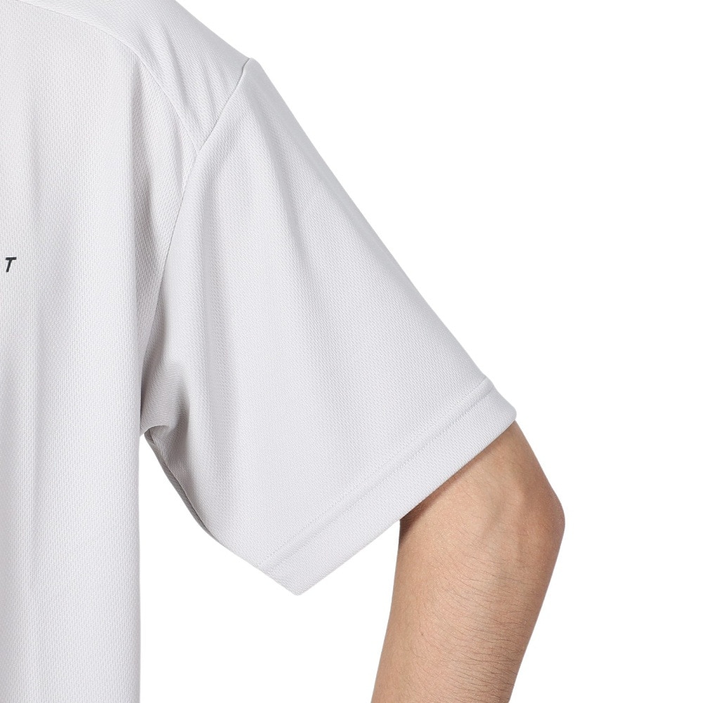ジローム（GIRAUDM）（メンズ）ドライプラスクール シャインブロック メッシュ 半袖Tシャツ CT4S0025-TR863-GRES GRY