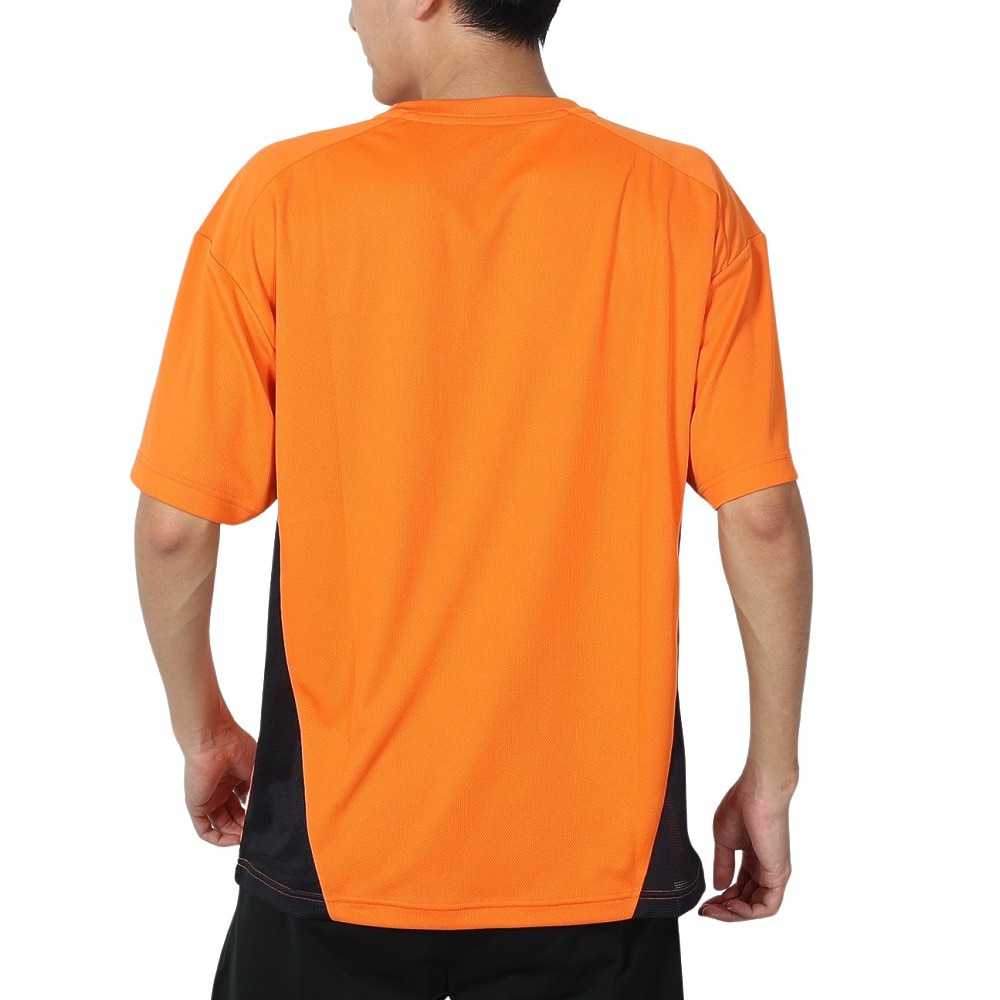 ジローム（GIRAUDM）（メンズ）ドライプラスクール シャインブロック メッシュ 半袖Tシャツ CT4S0025-TR863-GRES ORG