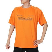 ジローム（GIRAUDM）（メンズ）ドライプラスクール シャインブロック メッシュ 半袖Tシャツ CT4S0025-TR863-GRES ORG