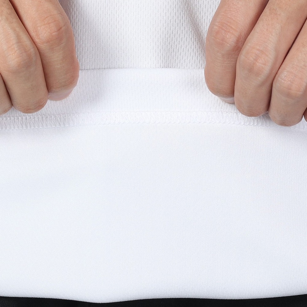 ジローム（GIRAUDM）（メンズ）ドライプラスクール シャインブロック メッシュ 半袖Tシャツ CT4S0025-TR863-GRES WHT