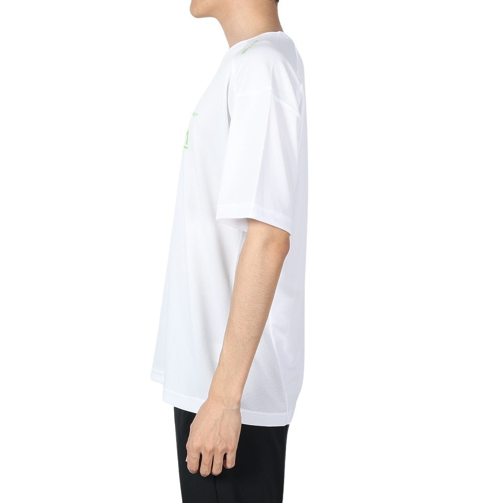 ジローム（GIRAUDM）（メンズ）ドライプラスクール シャインブロック メッシュ 半袖Tシャツ CT4S0025-TR863-GRES WHT