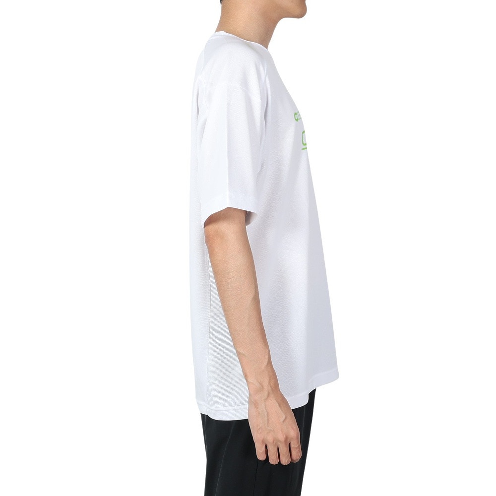 ジローム（GIRAUDM）（メンズ）ドライプラスクール シャインブロック メッシュ 半袖Tシャツ CT4S0025-TR863-GRES WHT