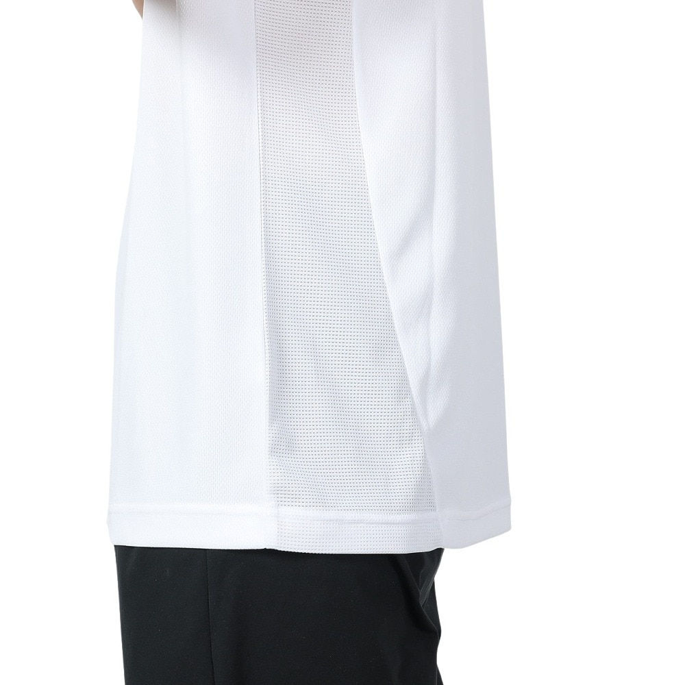 ジローム（GIRAUDM）（メンズ）ドライプラスクール シャインブロック メッシュ 半袖Tシャツ CT4S0025-TR863-GRES WHT