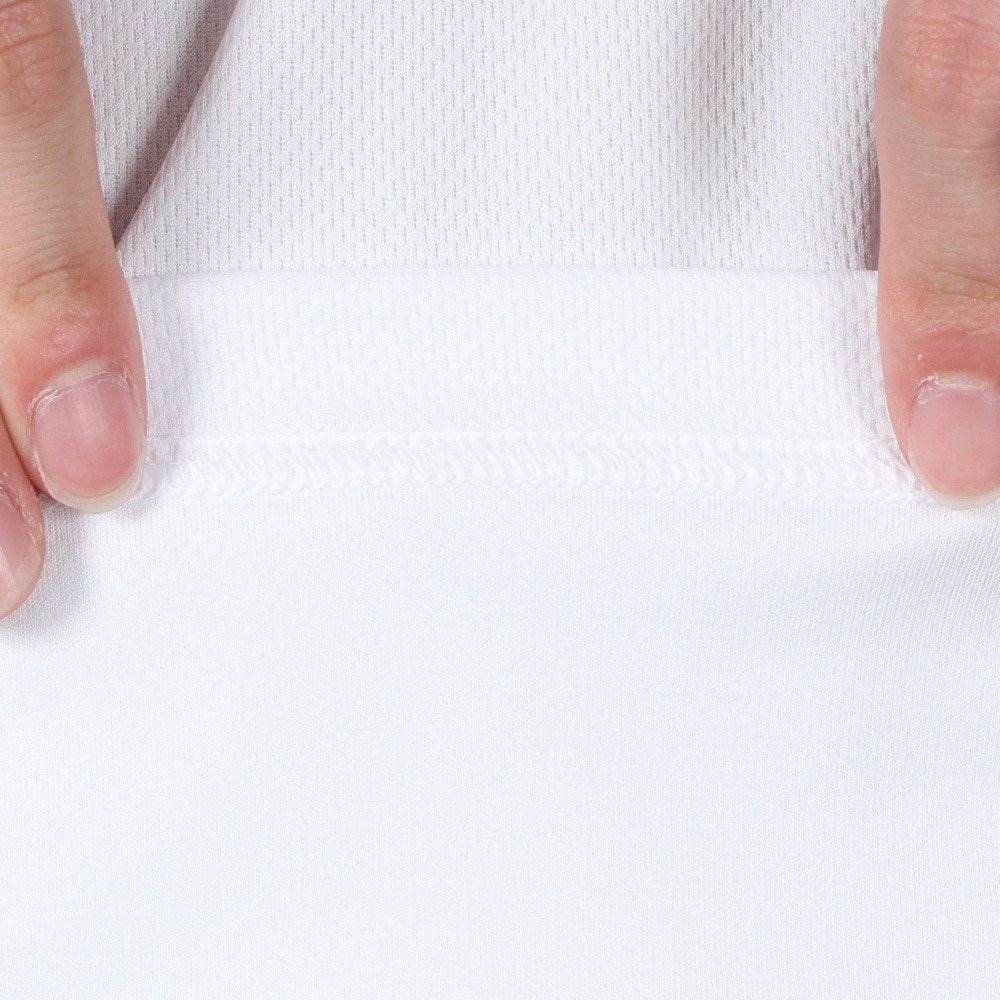 ジローム（GIRAUDM）（メンズ）ドライプラスクール シャインブロック メッシュ 半袖Tシャツ CT4S0026-TR863-GRES WHT