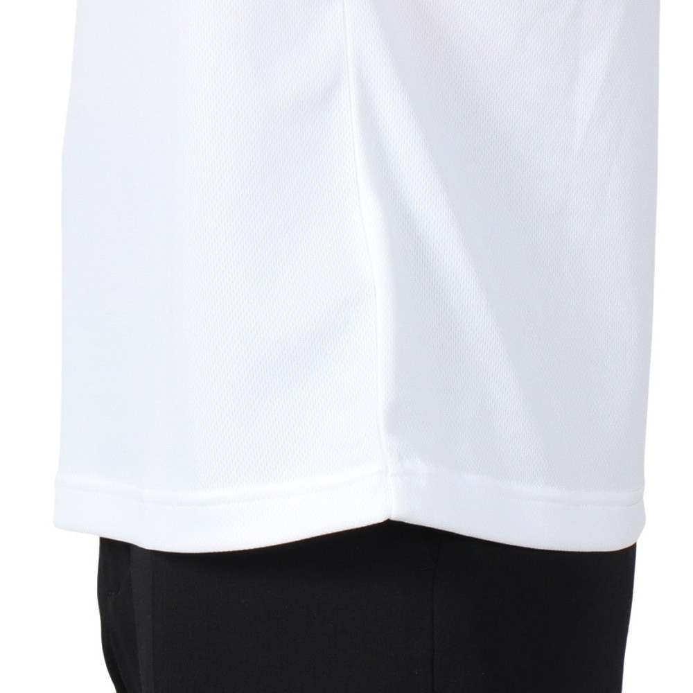 ジローム（GIRAUDM）（メンズ）ドライプラスクール シャインブロック メッシュ 半袖Tシャツ CT4S0026-TR863-GRES WHT