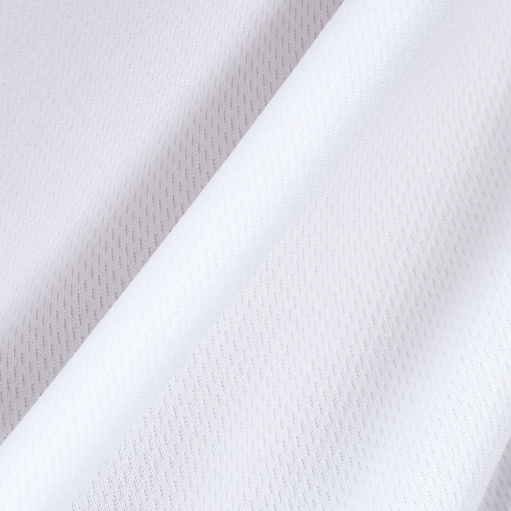 ジローム（GIRAUDM）（メンズ）ドライプラスクール シャインブロック メッシュ 半袖Tシャツ CT4S0026-TR863-GRES WHT