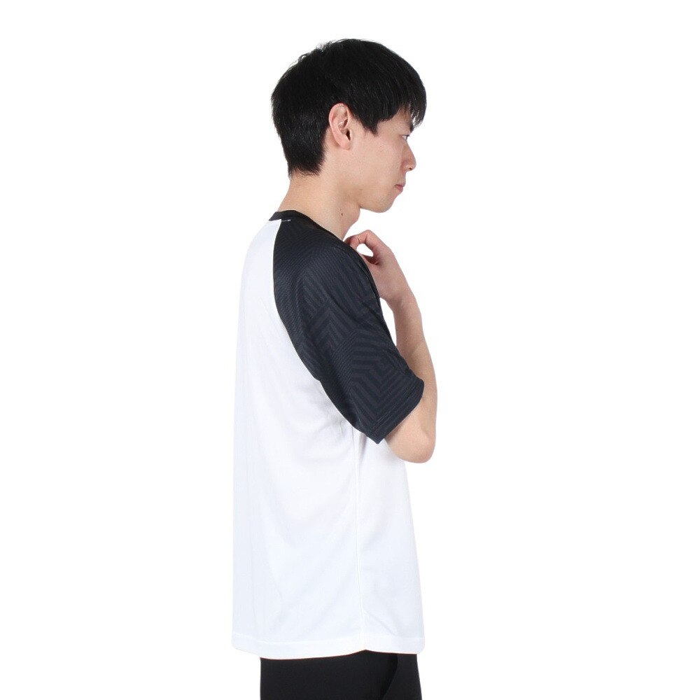 ジローム（GIRAUDM）（メンズ）ドライプラスクール シャインブロック メッシュ 半袖Tシャツ CT4S0026-TR863-GRES WTXBK