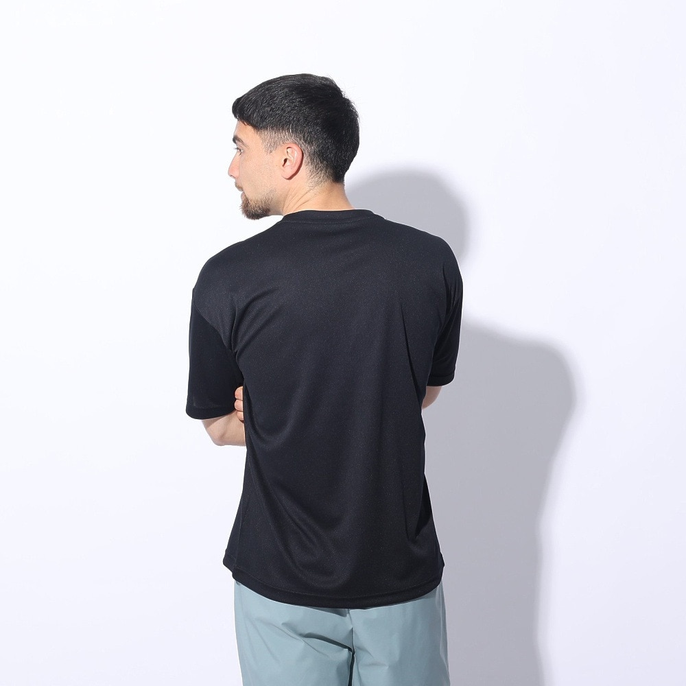 ジローム（GIRAUDM）（メンズ）ドライプラスクール シャインブロック メッシュ 半袖Tシャツ CT4S0027-TR863-GRES BLK