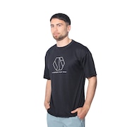 (メンズ)ドライプラスクール シャインブロック メッシュ 半袖Tシャツ CT4S0027-TR863-GRES