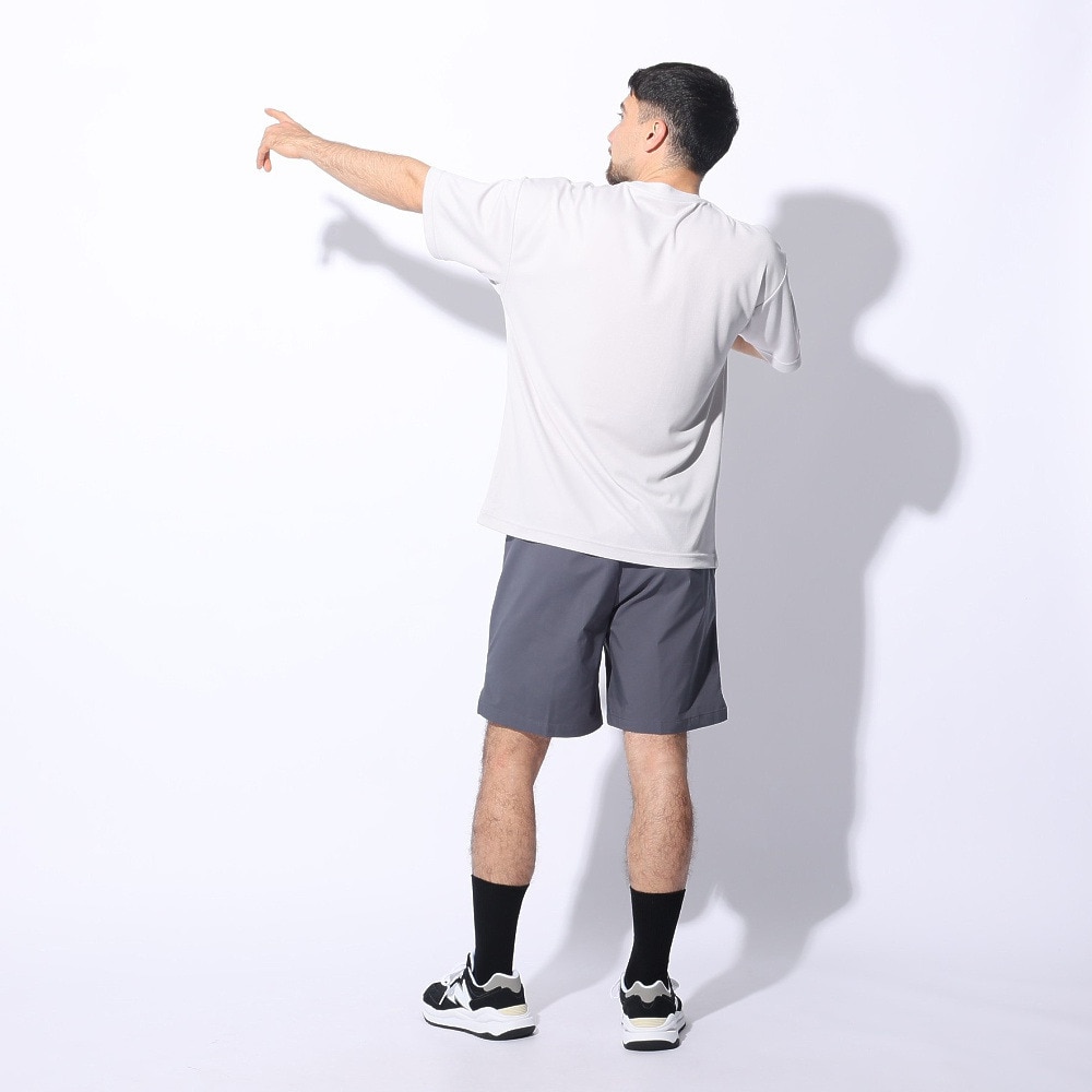 ジローム（GIRAUDM）（メンズ）ドライプラスクール シャインブロック メッシュ 半袖Tシャツ CT4S0027-TR863-GRES GRY
