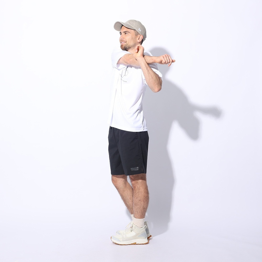ジローム（GIRAUDM）（メンズ）ドライプラスクール シャインブロック メッシュ 半袖Tシャツ CT4S0027-TR863-GRES WHT