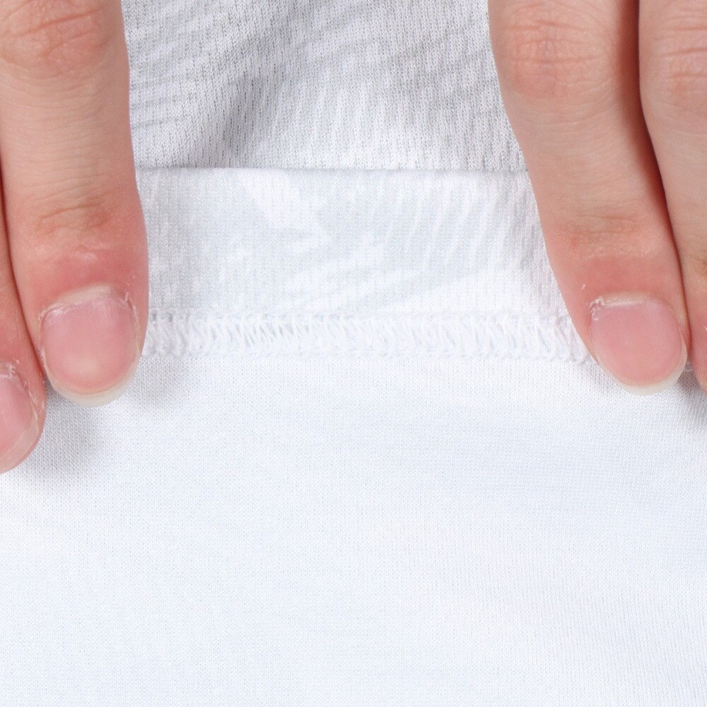 ジローム（GIRAUDM）（メンズ）ドライプラスクール シャインブロック メッシュ 半袖Tシャツ CT4S0028-TR863-GRES WHT