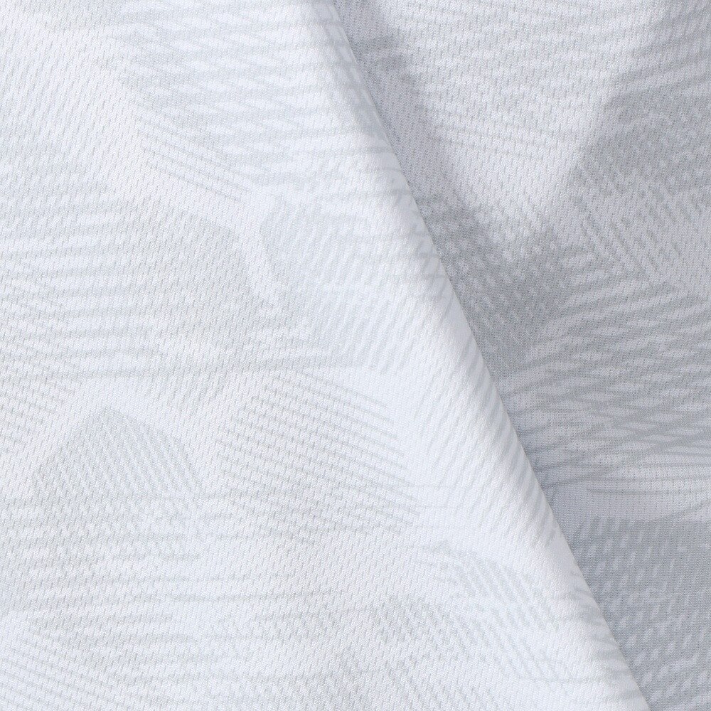 ジローム（GIRAUDM）（メンズ）ドライプラスクール シャインブロック メッシュ 半袖Tシャツ CT4S0028-TR863-GRES WHT