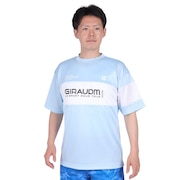 ジローム（GIRAUDM）（メンズ）ドライプラス メッシュ Tシャツ CT4S0029-TR863-GRES LBLU