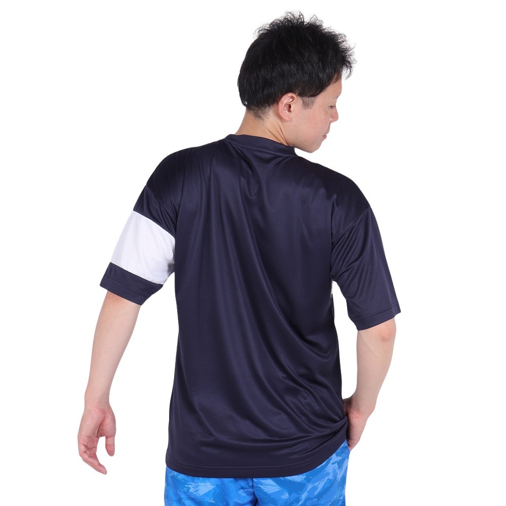 ジローム（GIRAUDM）（メンズ）ドライプラス メッシュ Tシャツ CT4S0029-TR863-GRES NVY