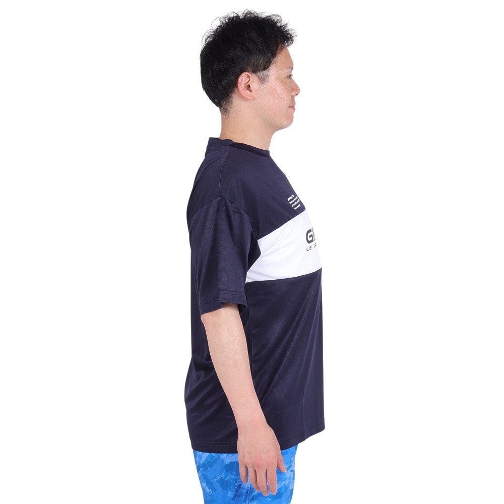 ジローム（GIRAUDM）（メンズ）ドライプラス メッシュ Tシャツ CT4S0029-TR863-GRES NVY