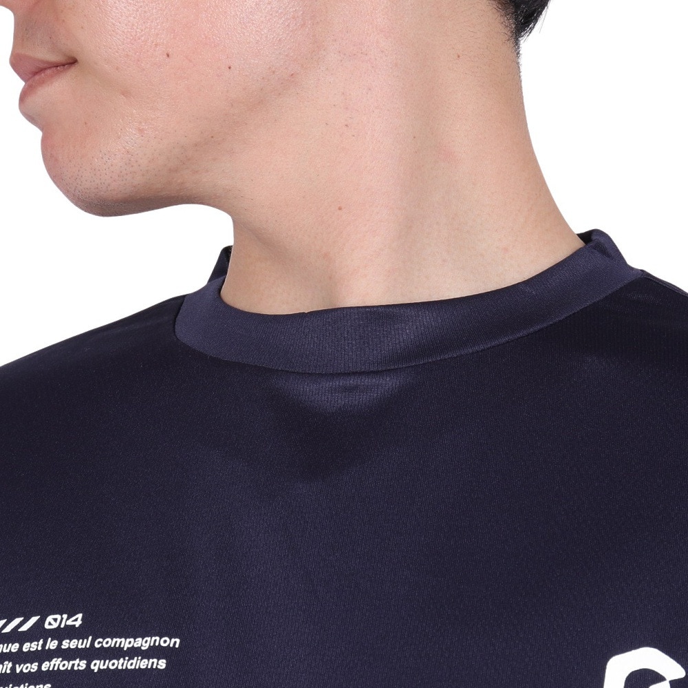 ジローム（GIRAUDM）（メンズ）ドライプラス メッシュ Tシャツ CT4S0029-TR863-GRES NVY