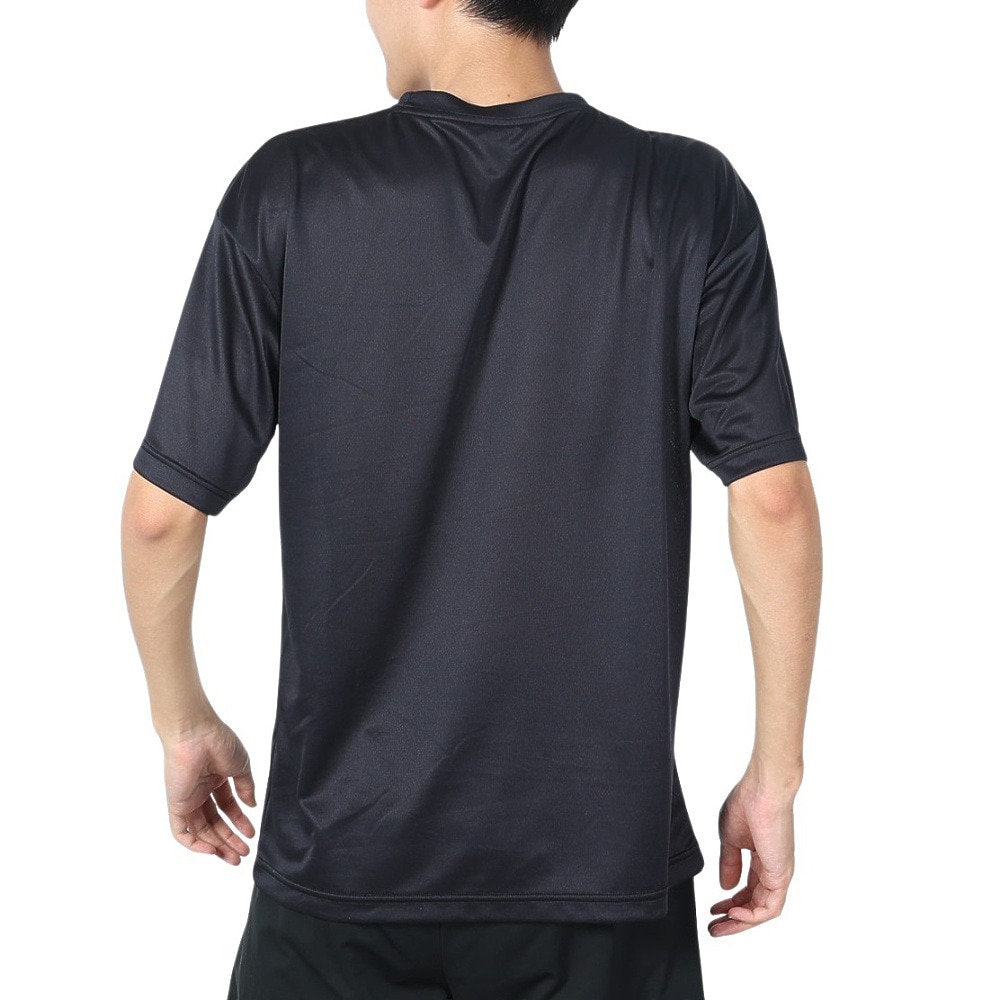 ジローム（GIRAUDM）（メンズ）ドライプラス メッシュ 半袖Tシャツ CT4S0030-TR863-GRES BLK