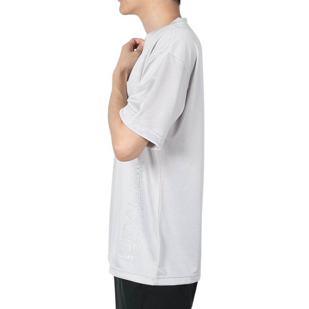 ジローム（GIRAUDM）（メンズ）ドライプラス メッシュ 半袖Tシャツ CT4S0030-TR863-GRES GRY
