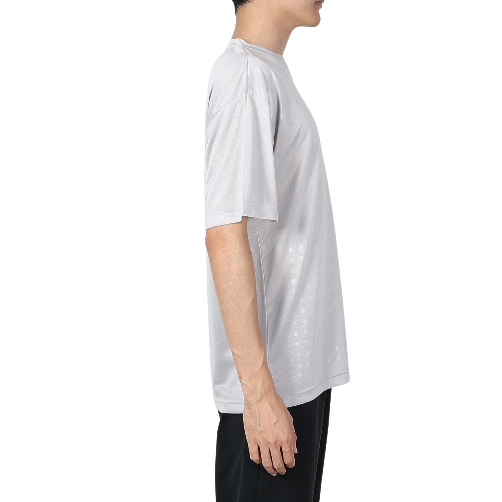 ジローム（GIRAUDM）（メンズ）ドライプラス メッシュ 半袖Tシャツ CT4S0030-TR863-GRES GRY