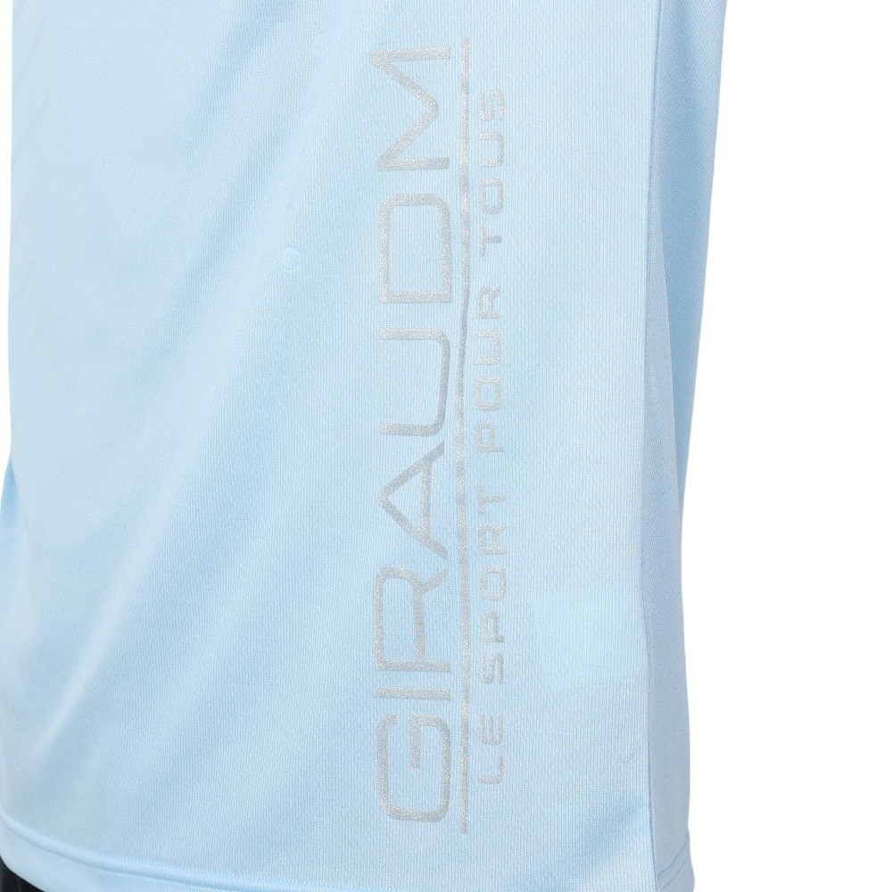 ジローム（GIRAUDM）（メンズ）ドライプラス メッシュ 半袖Tシャツ CT4S0030-TR863-GRES LBLU