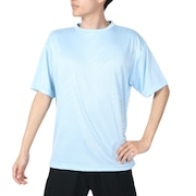 ジローム（GIRAUDM）（メンズ）ドライプラス メッシュ 半袖Tシャツ CT4S0030-TR863-GRES LBLU