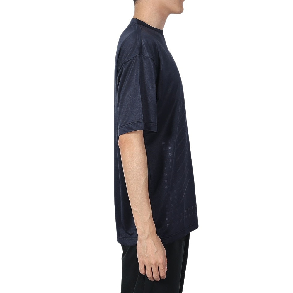 ジローム（GIRAUDM）（メンズ）ドライプラス メッシュ 半袖Tシャツ CT4S0030-TR863-GRES NVY