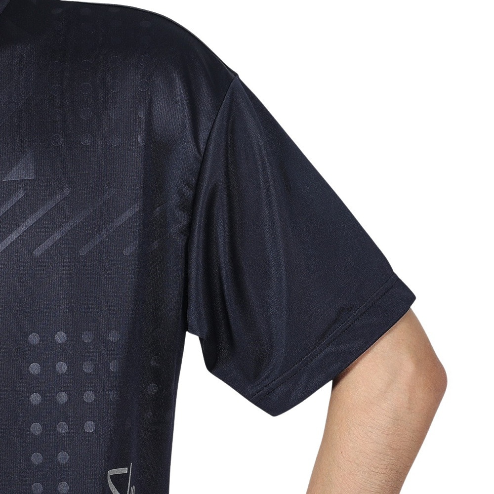 ジローム（GIRAUDM）（メンズ）ドライプラス メッシュ 半袖Tシャツ CT4S0030-TR863-GRES NVY