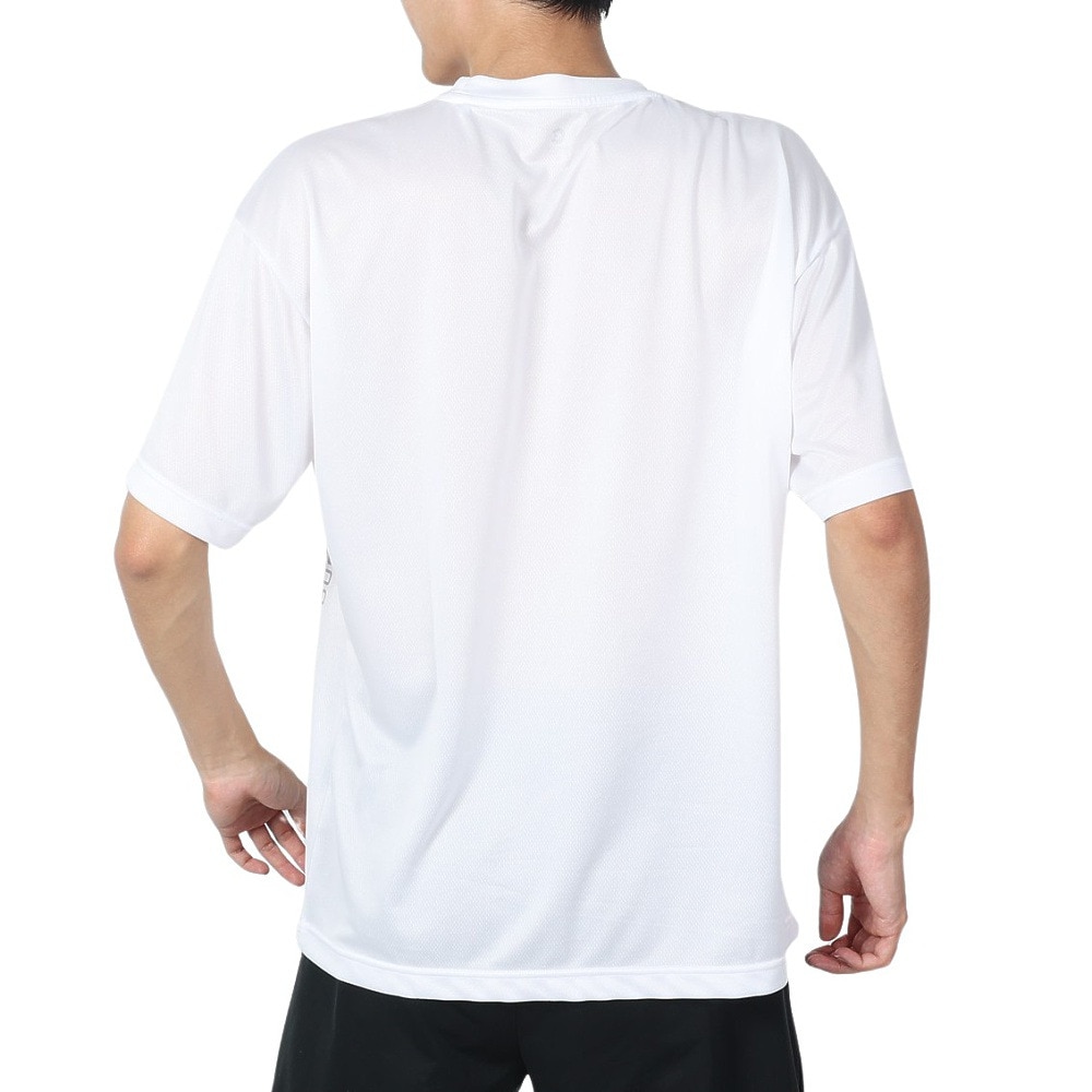 ジローム（GIRAUDM）（メンズ）ドライプラス メッシュ 半袖Tシャツ CT4S0030-TR863-GRES WHT