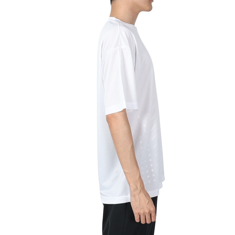 ジローム（GIRAUDM）（メンズ）ドライプラス メッシュ 半袖Tシャツ CT4S0030-TR863-GRES WHT