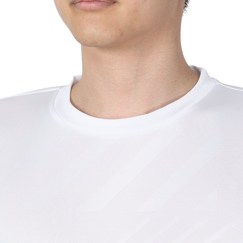 ジローム（GIRAUDM）（メンズ）ドライプラス メッシュ 半袖Tシャツ CT4S0030-TR863-GRES WHT