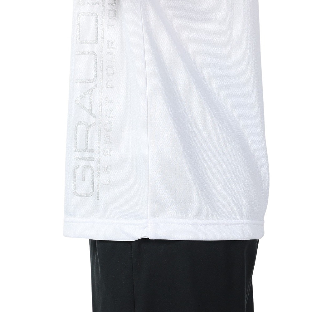 ジローム（GIRAUDM）（メンズ）ドライプラス メッシュ 半袖Tシャツ CT4S0030-TR863-GRES WHT