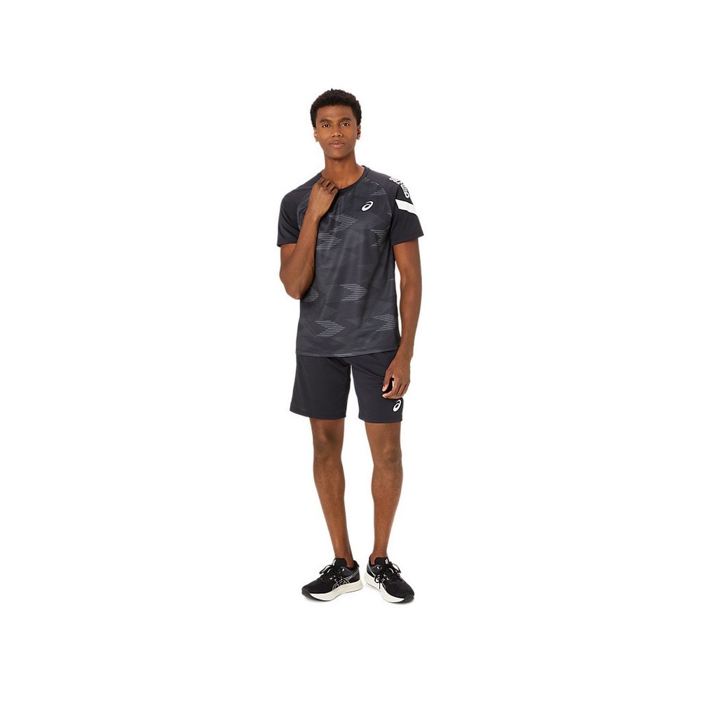 アシックス（ASICS）（メンズ、レディース）A-I-M ドライグラフィック 半袖シャツ 2031E553.001