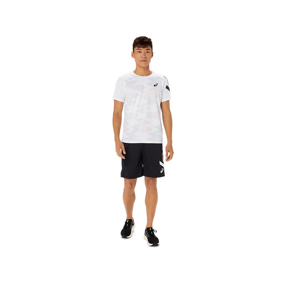 アシックス（ASICS）（メンズ、レディース）A-I-M ドライグラフィック 半袖シャツ 2031E553.100