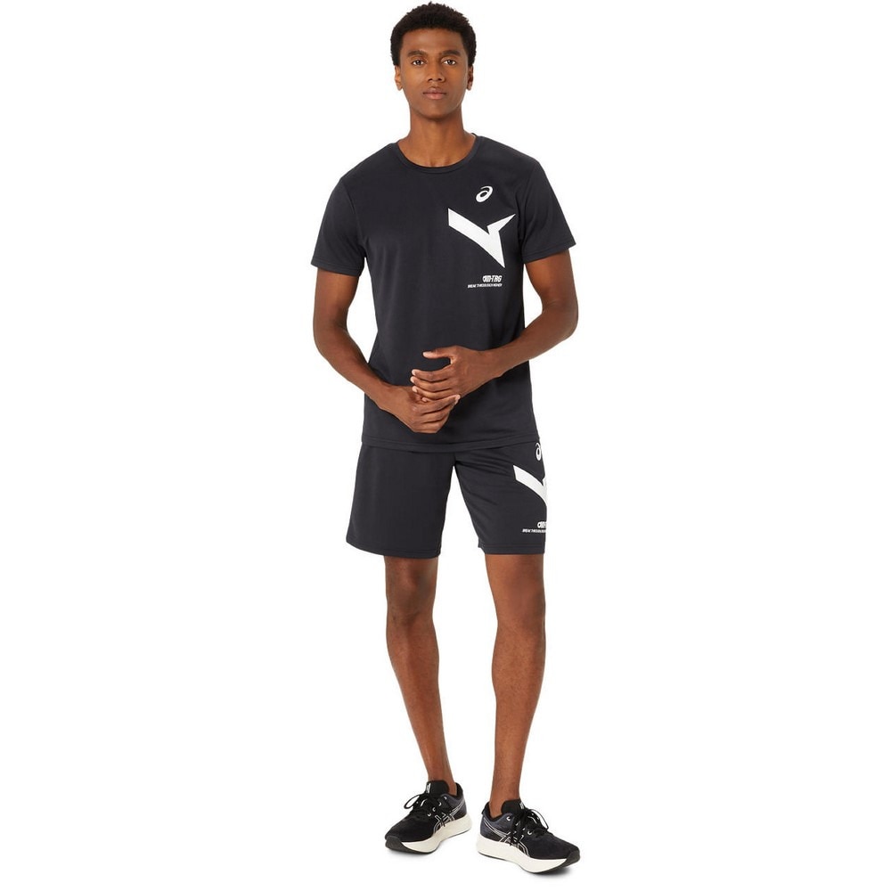 アシックス（ASICS）（メンズ、レディース）A-I-M ドライ半袖シャツ 2031E555.001