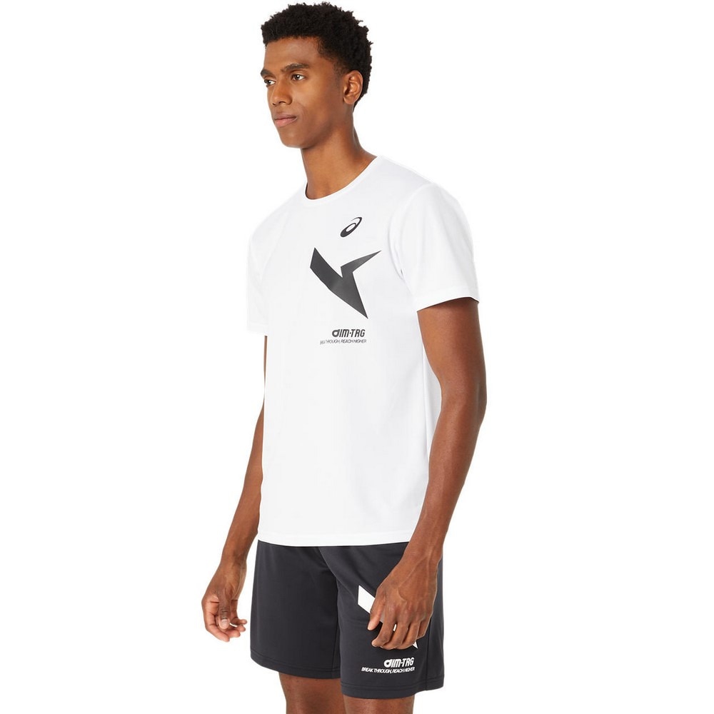 アシックス（ASICS）（メンズ、レディース）A-I-M ドライ半袖シャツ 2031E555.100