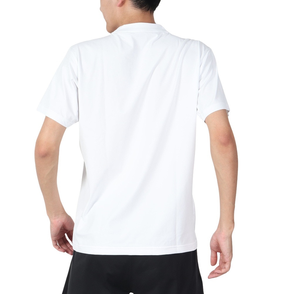 デサント（DESCENTE）（メンズ）SUNSCREEN TOUGH オーセンティックロゴ 半袖Tシャツ DMMXJA51 WH