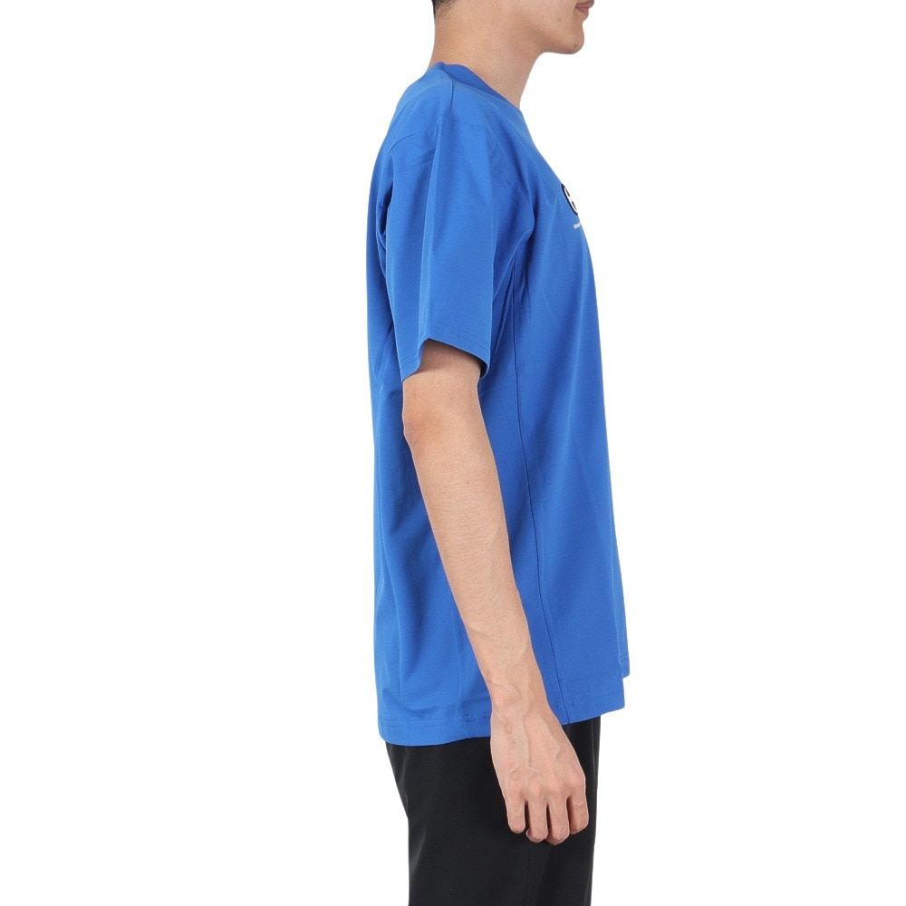デサント（DESCENTE）（メンズ）S.F.TECH TOUGH バックロゴ 半袖Tシャツ DMMXJA54 BL