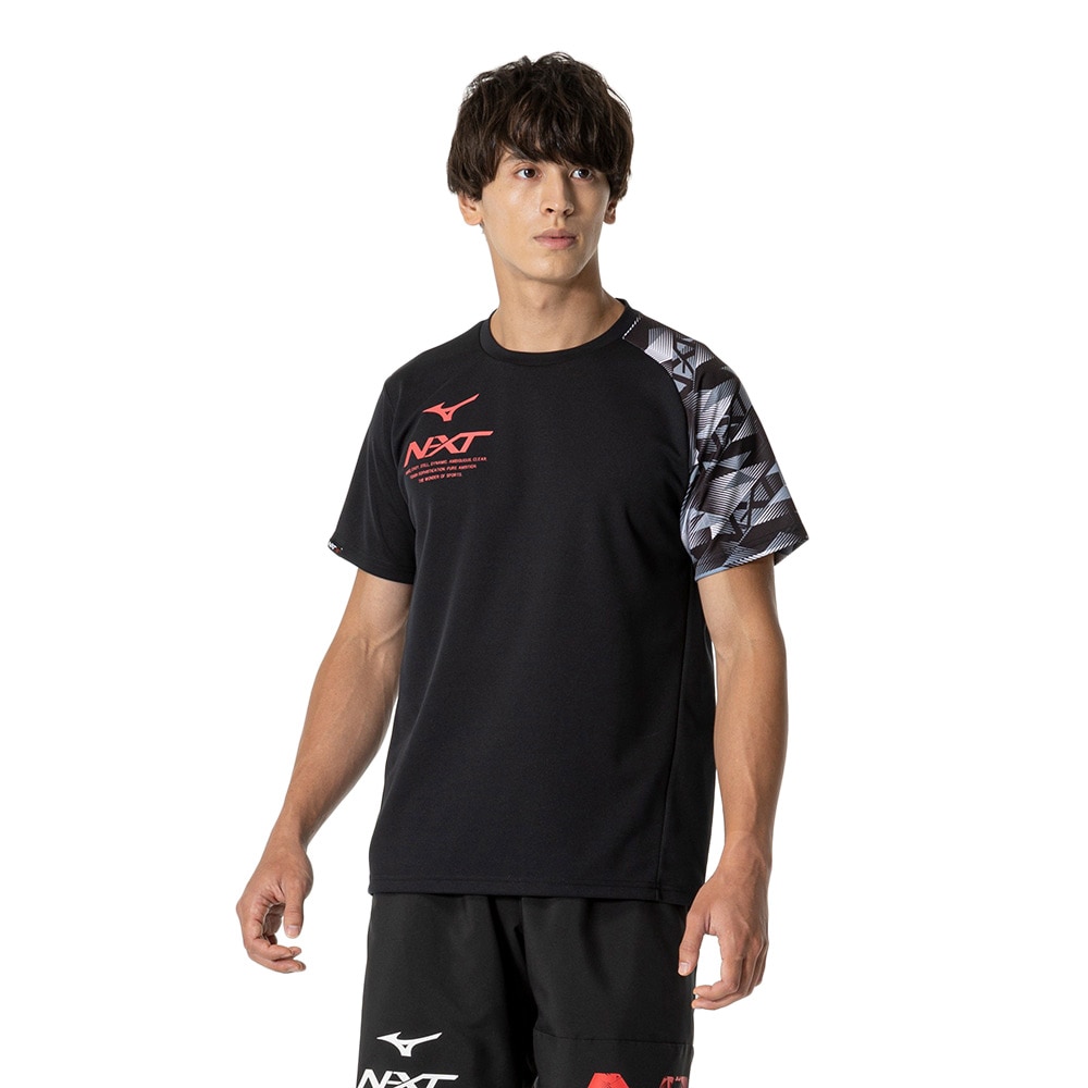 ミズノ（MIZUNO）（メンズ、レディース）N-XT 半袖Tシャツ 32JAB21009