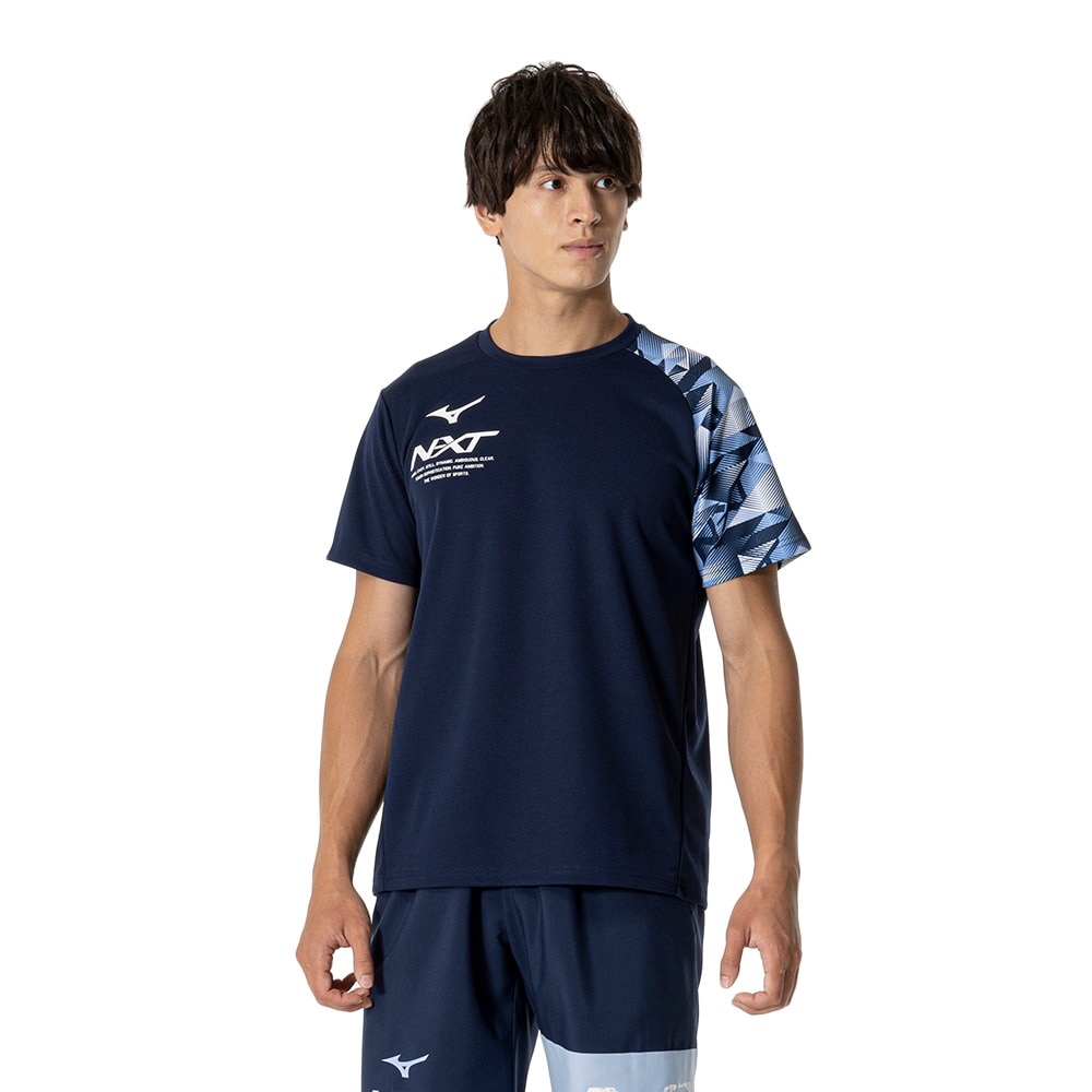 ミズノ（MIZUNO）（メンズ、レディース）N-XT 半袖Tシャツ 32JAB21014