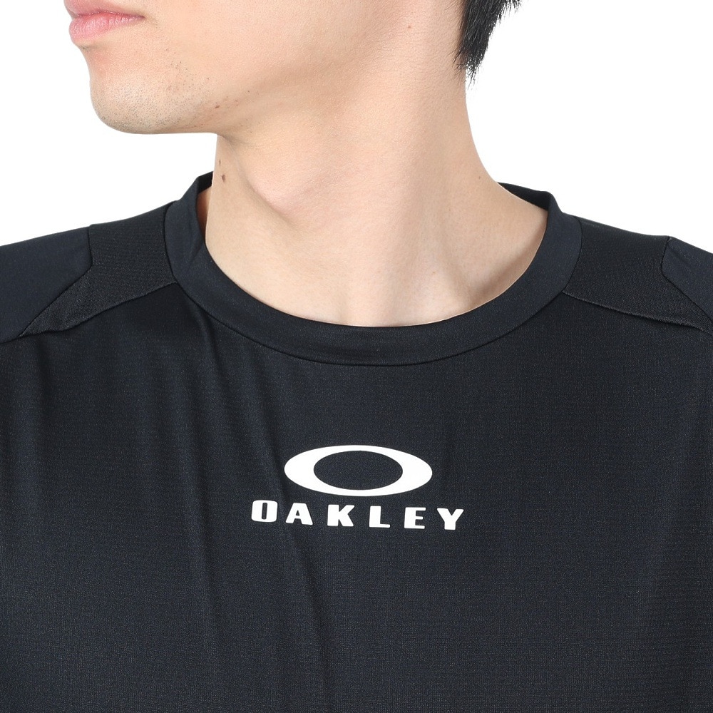 オークリー（OAKLEY）（メンズ）Enhance 半袖 クルー 14.0 Tシャツ FOA406318-02E