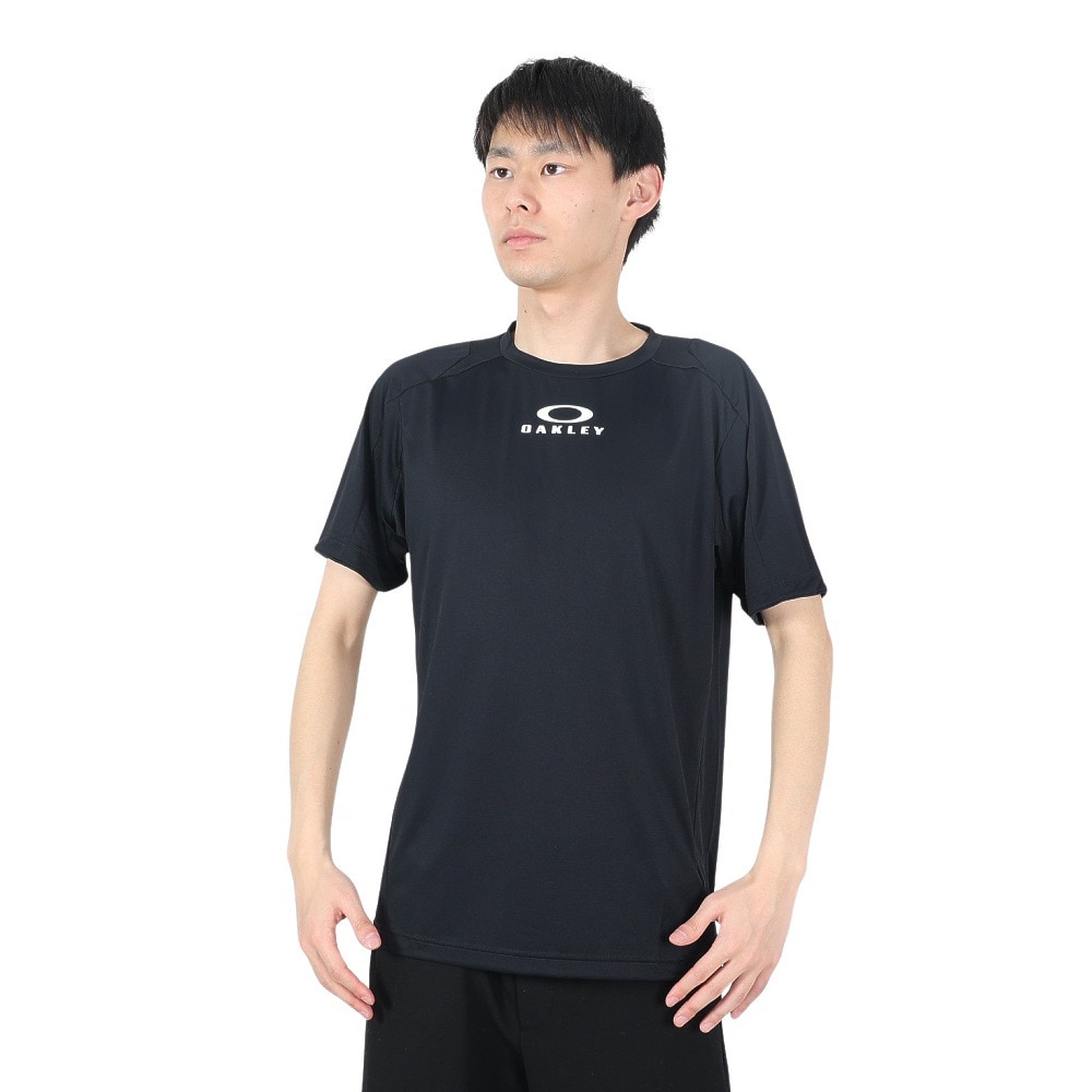 オークリー（OAKLEY）（メンズ）Enhance 半袖 クルー 14.0 Tシャツ FOA406318-02E