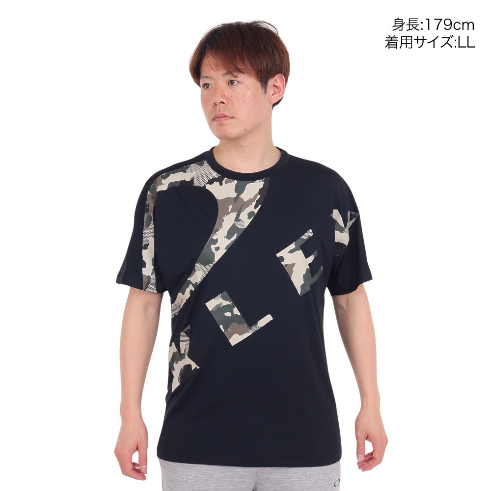 オークリー（OAKLEY）（メンズ）Enhance Qdevo 半袖Tシャツ Bold 3.0 FOA406334-02E