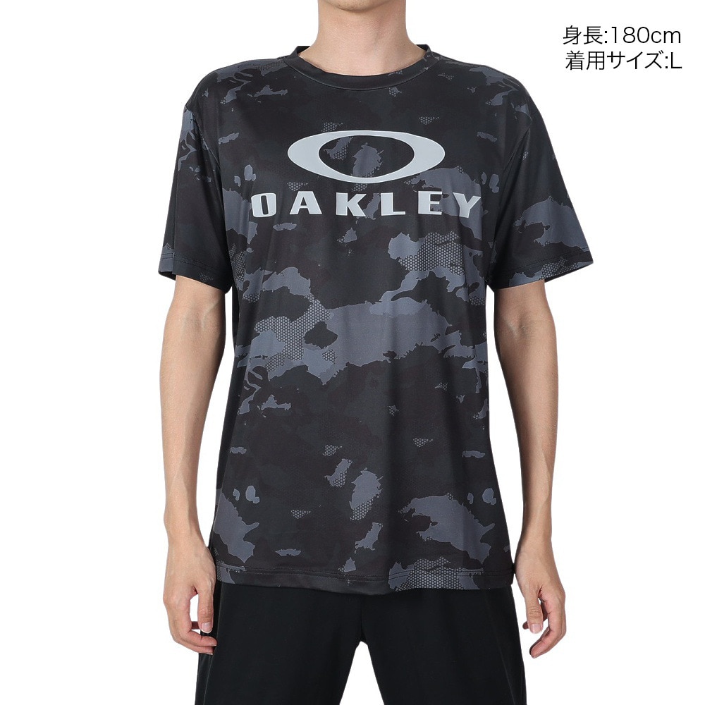 オークリー（OAKLEY）（メンズ）Enhance Qdevo 半袖Tシャツ Graphic 3.0 FOA406336-00G